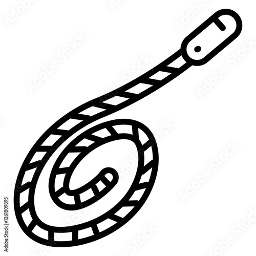 Battle Rope Vector Icon