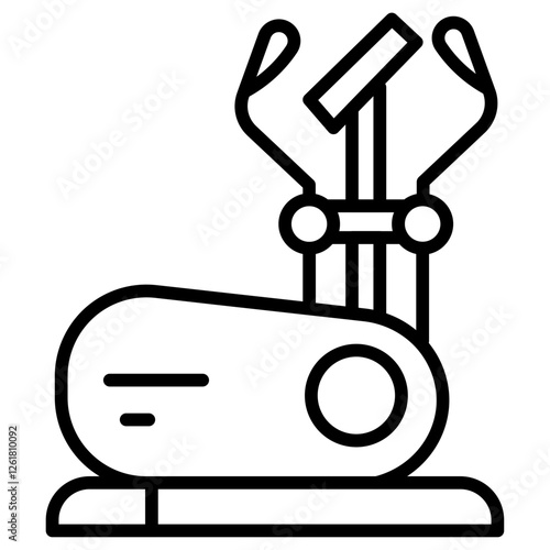 Cross Trainer Vector Icon