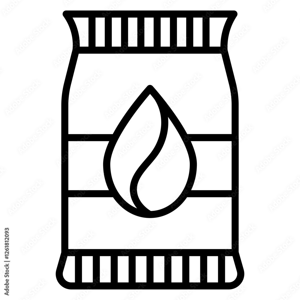 Flavored Coffee Beans Vector Icon Flavored Coffee Beans Vector Icon