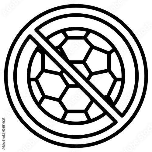Soccer Hooliganism Vector Icon
