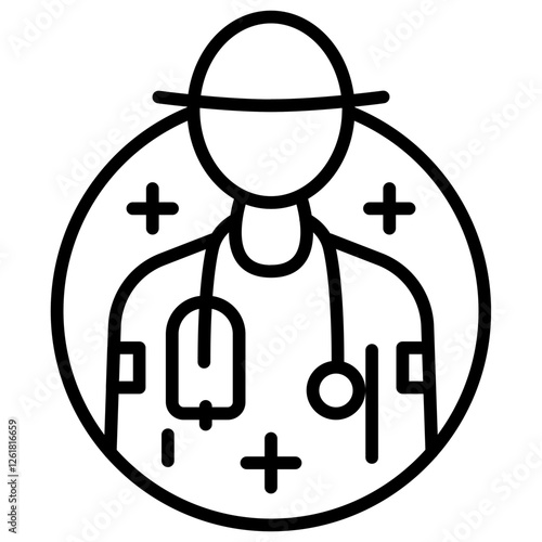 First Responder Vector Icon