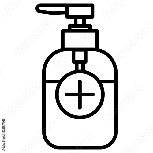 Hand Sanitizer Vector Icon