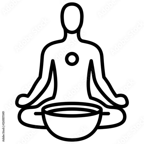 Holistic Treatment Vector Icon