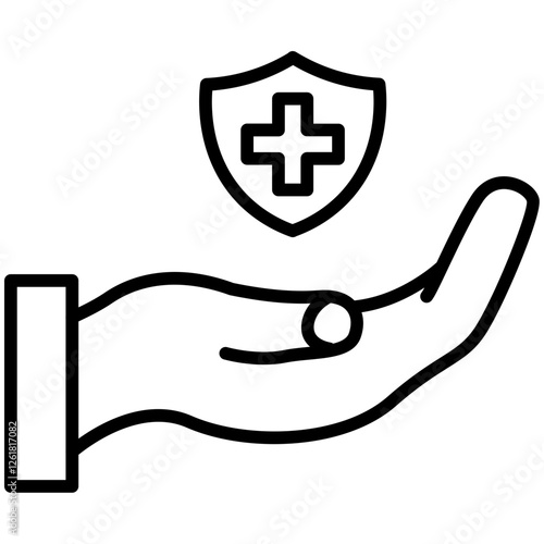 Mental Health Support Vector Icon