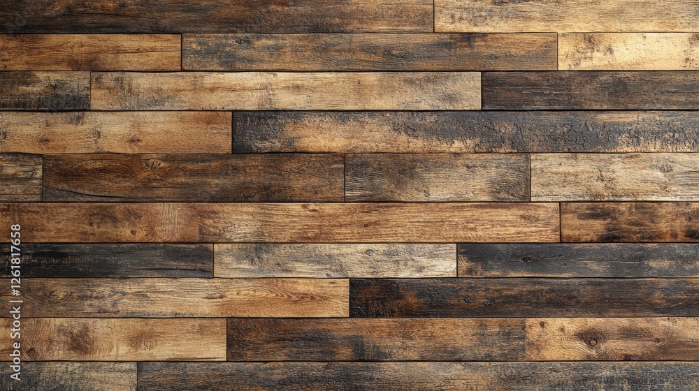 Wood Planks Dark Brown Rustic Textured Paneling Backdrops Seamless Vintage Aged Surface Design Decorative