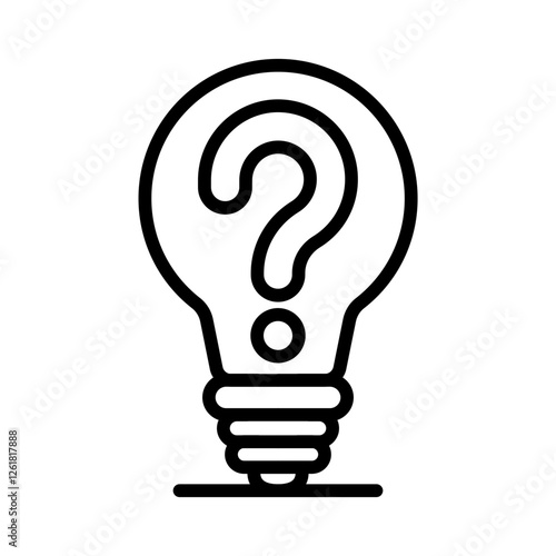 Effective Questioning Vector Icon