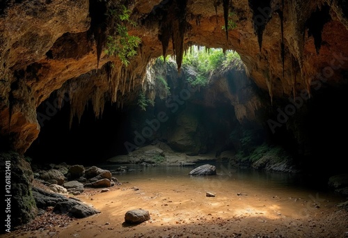 phrayanakorn cave in prachuap khiri khan province,thailand photo