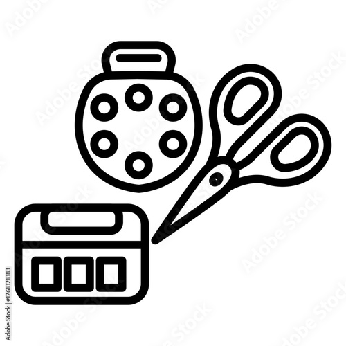Craft Store Vector Icon