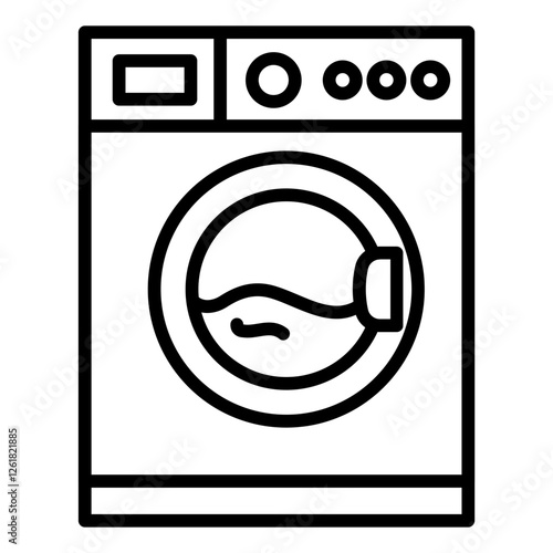 Dry Cleaner Vector Icon