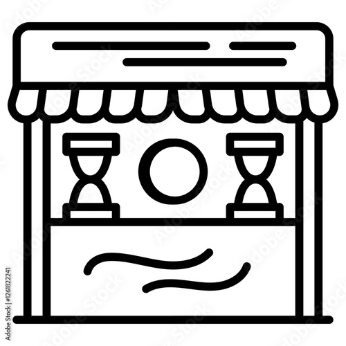 Pawn Shop Vector Icon