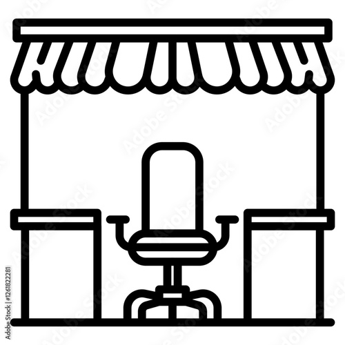 Tattoo Parlor Vector Icon