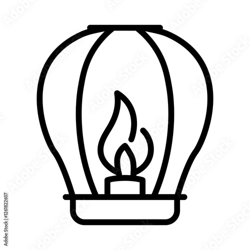 Sky Lantern Icon