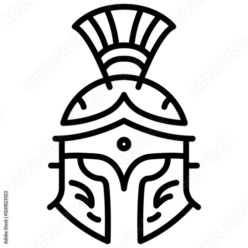 Roman Helmet Icon