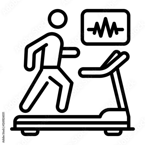 Cardio Session Vector Icon