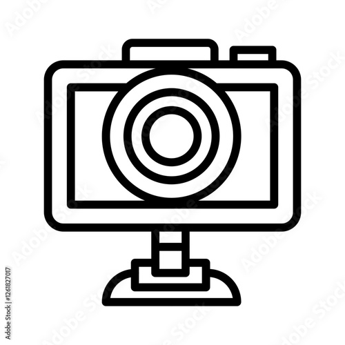 Onboard Camera Vector Icon