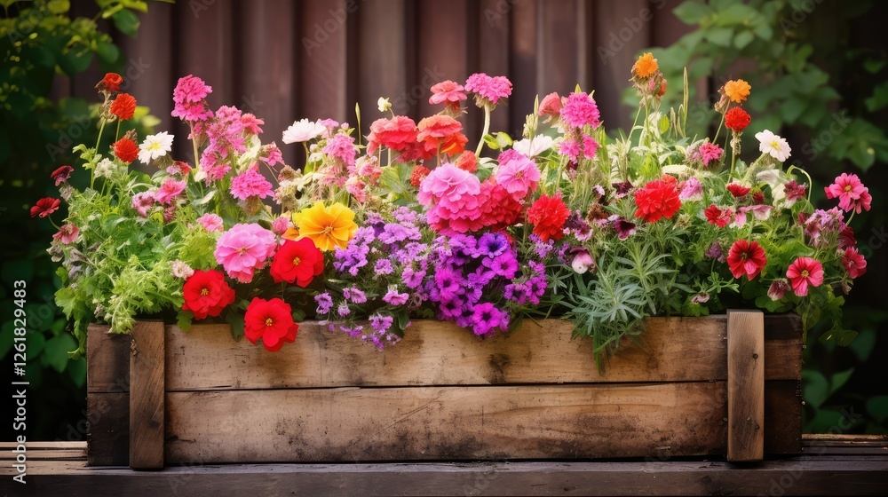 Obraz premium beauty wood and flowers