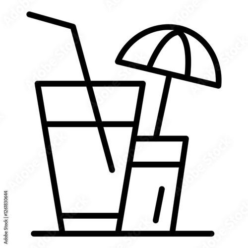 Drink Vector Icon