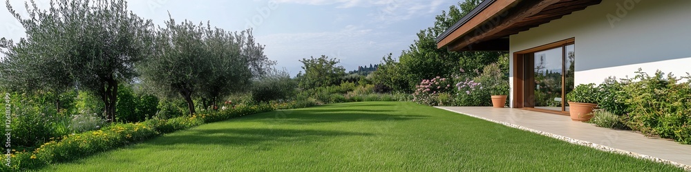 Fresh green grass lawn in sunlight, perfect for garden, landscaping, nature, and outdoor themes. Ideal for backgrounds, eco projects, and summer vibes
Fresh green grass lawn in sunlight, perfect for garden, landscaping, nature, and outdoor themes. Ideal for backgrounds, eco projects, and summer vibes