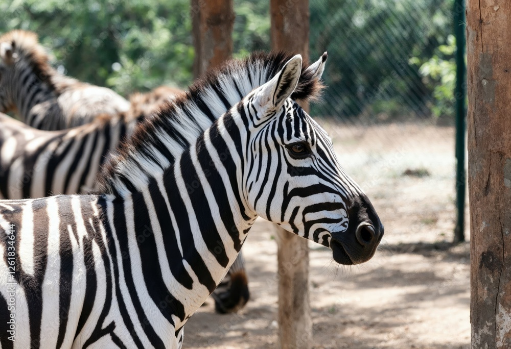 a zebra in a cage african wildlife a zebra in a cage african wildlife