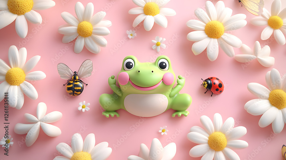Cute Frog 3D Cute Frog 3D