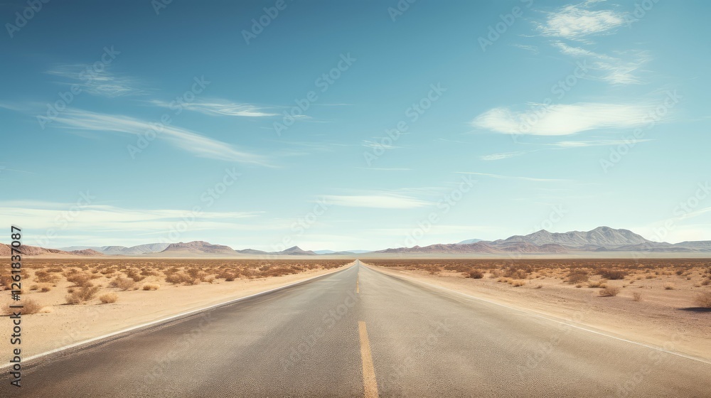 Fototapeta premium isolation road scene