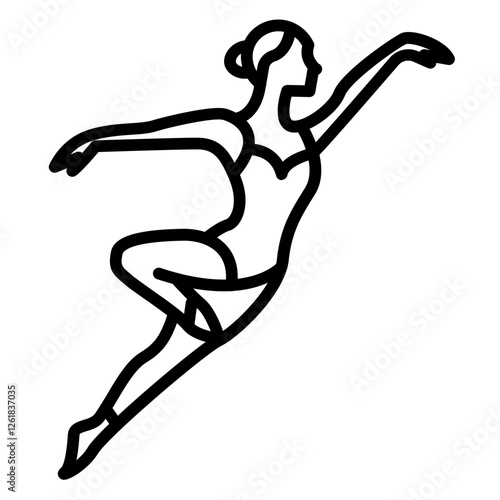 Dancer Vector Icon