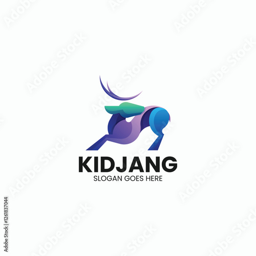 Kidjang Gradient Colorful Logo