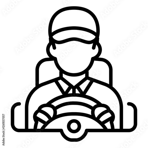 Driver Vector Icon