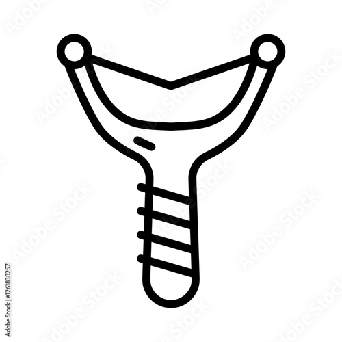Sling Shot Vector Icon