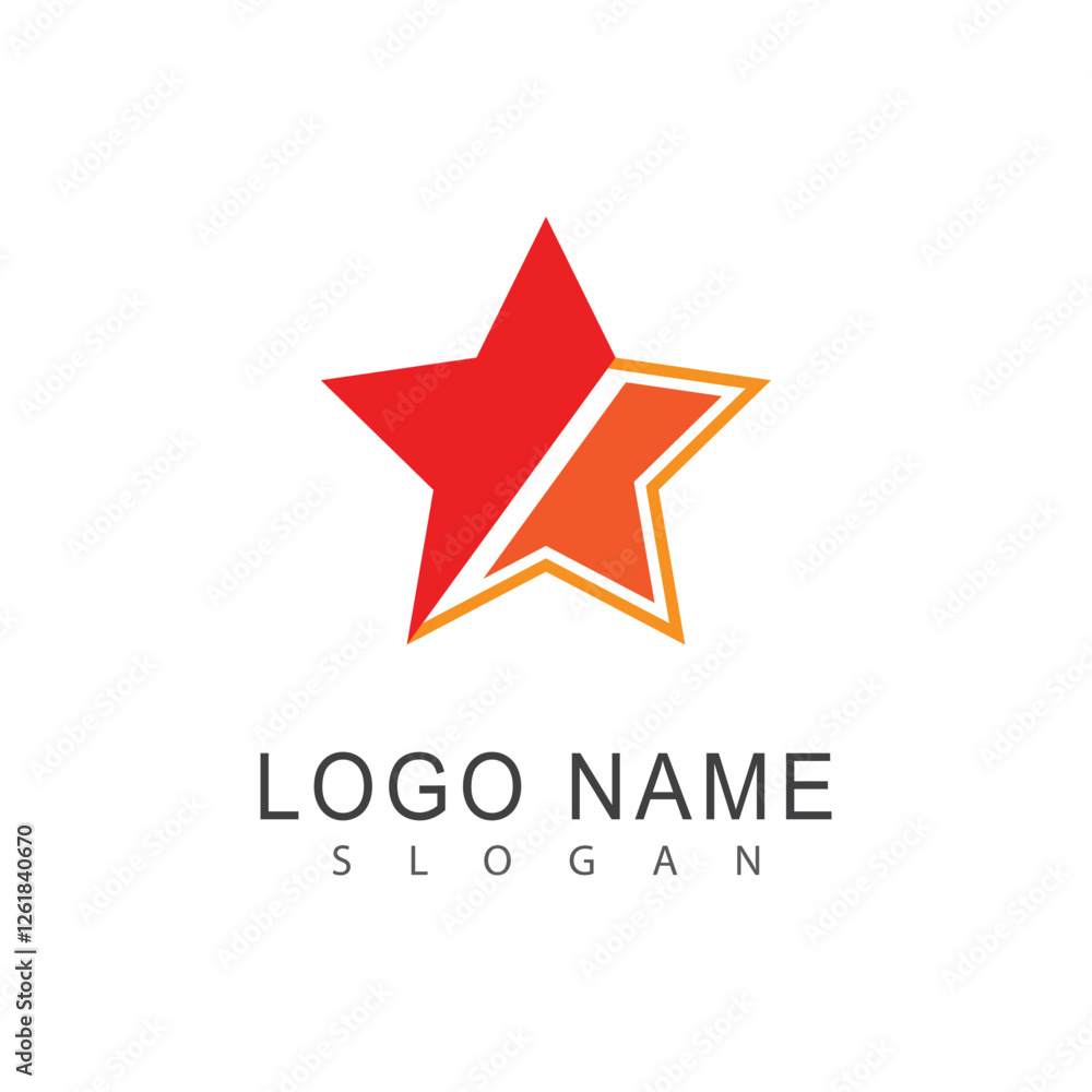 Star logo vector template element symbol design Star logo vector template element symbol design