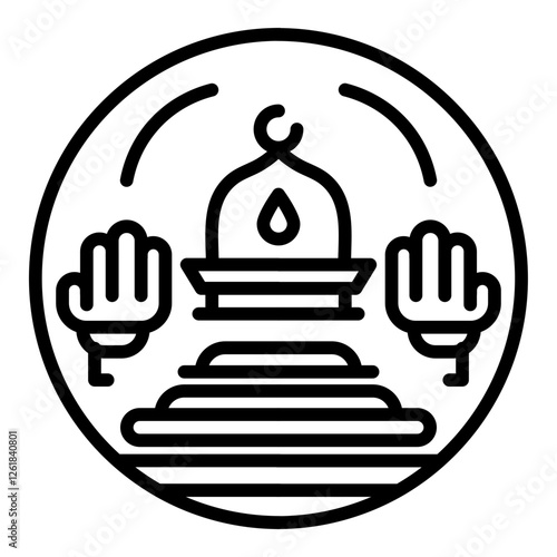 Safa Ritual Vector Icon