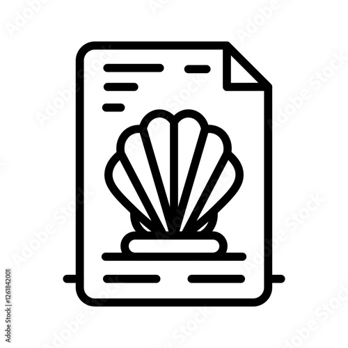 Shell Company Vector Icon