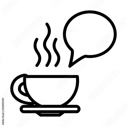Coffee Chat Icon