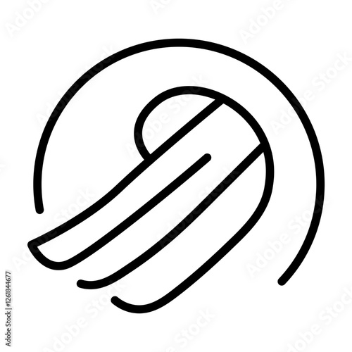 Tunnel Slide Vector Icon