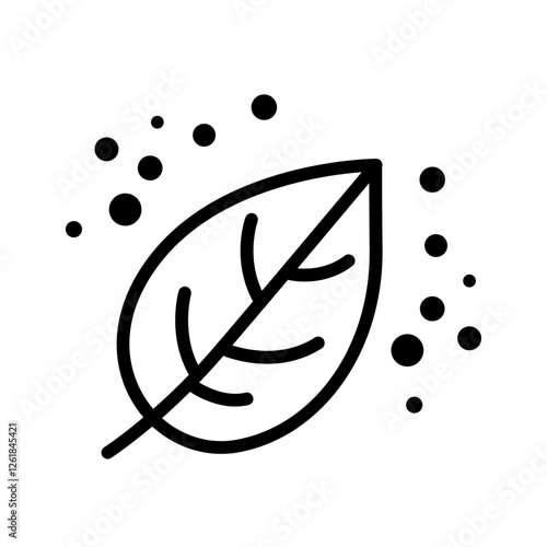 Airborne Allergens Vector Icon