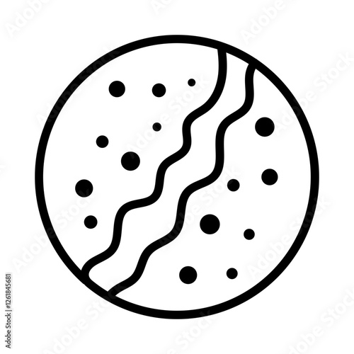 Eczema Flare Up Vector Icon