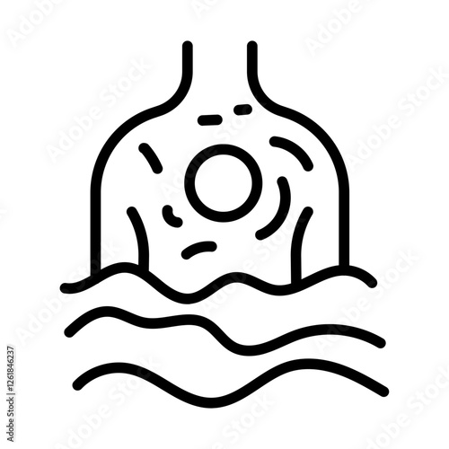 Watery Rash Vector Icon