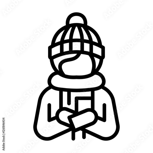 Cold Sensitivity Vector Icon