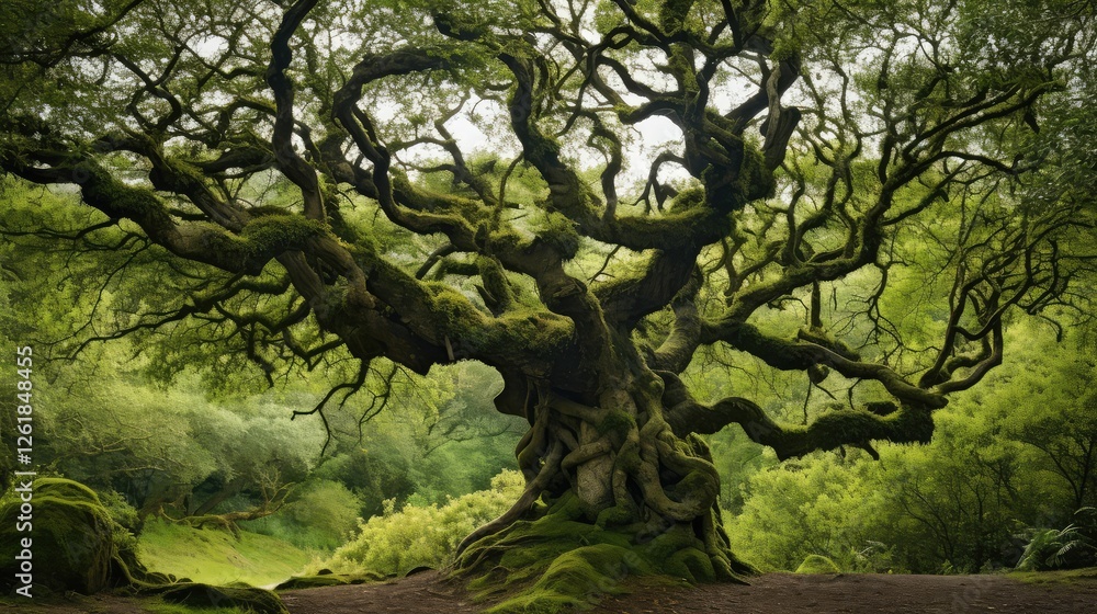 Fototapeta premium forest gnarled tree