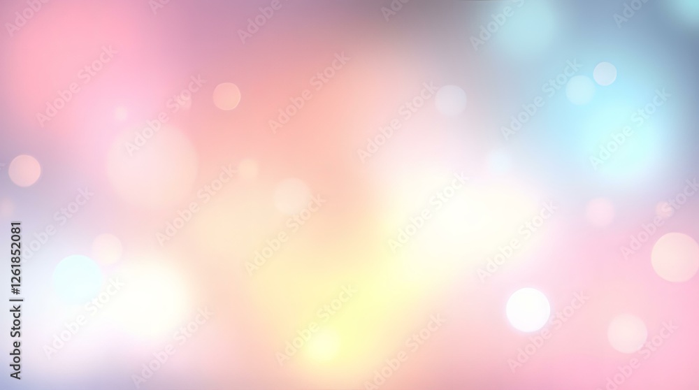 Dreamy Pastel Bokeh Background: Soft, Light, and Airy Dreamy Pastel Bokeh Background: Soft, Light, and Airy