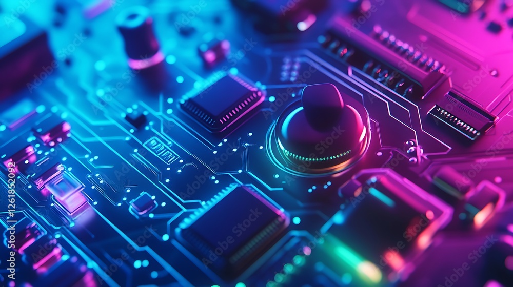 Fototapeta premium computer circuit board