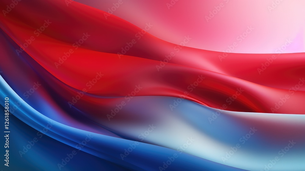 Fototapeta premium striking red blue background