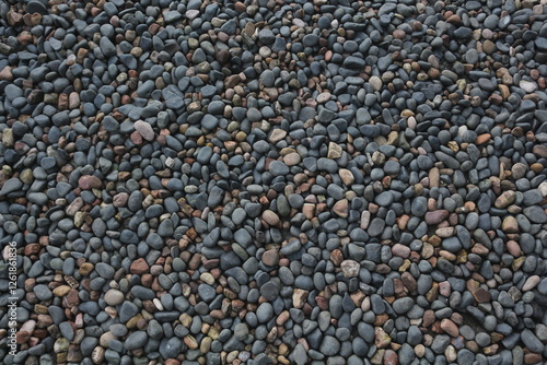 the texture of the decorative stone is small and smooth