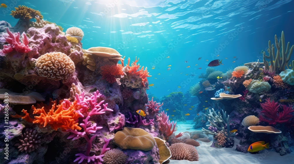 Naklejka premium kelp ocean plants