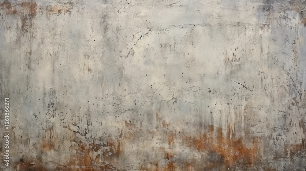 Obraz premium peeling gray metal texture