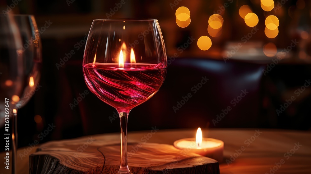 table glass of red wine table glass of red wine