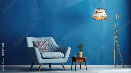 patterns blue wall texture