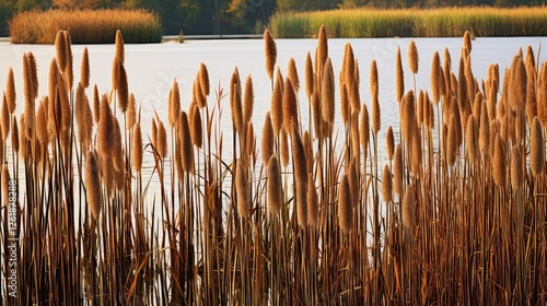 wetland water plant photo