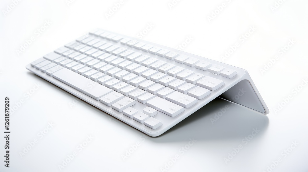 flexible computer keyboard white background flexible computer keyboard white background