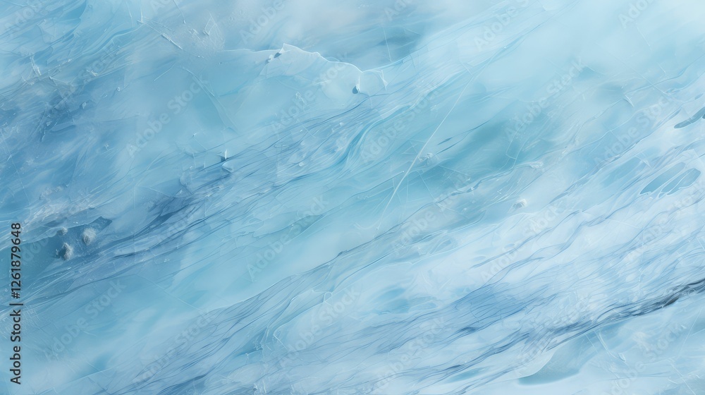 Obraz premium glossy light blue marble background